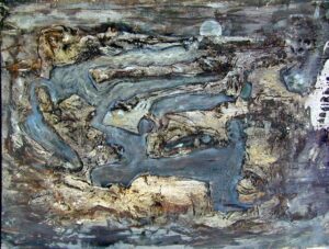 Flusslandschaft 70 x 100 cm 2006