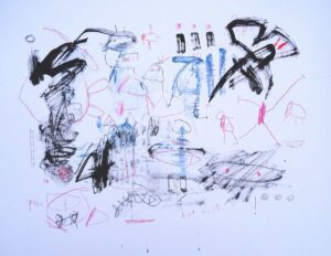 No plan, but it's o.k. 70 x 100 cm on paper 2018 | Reinhard Stammer | reinhard-stammer.com