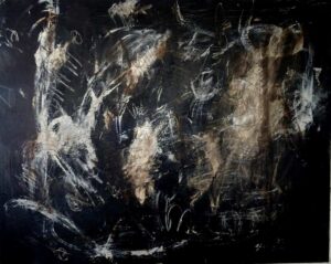 Dark times 120 x 150 cm 2020 | Reinhard Stammer | reinhard-stammer.com