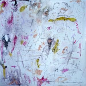 Tomorrows shadows 100 x100 cm on hardboard 2020| Reinhard Stammer | reinhard-stammer.com