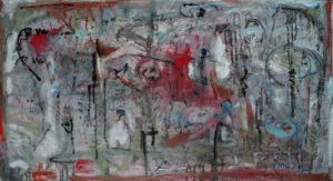 Dirty Painting 80 x 140 cm 2012 | Reinhard Stammer | reinhard-stammer.com