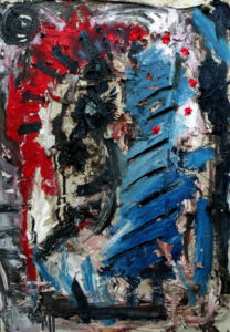Absolutely talentfree Dirty Painting 50 x 70 cm 2012 | Reinhard Stammer | reinhard-stammer.com