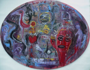 Love is a drug 110 x 150 cm, 2012 sold | Reinhard Stammer | reinhard-stammer.com