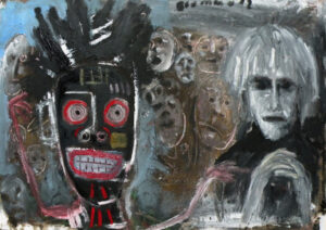 The spirits that called on me 50 x 70 cm 2012 | Reinhard Stammer | reinhard-stammer.com