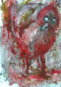 Little red rooster 40 x 30 cm 2013 | Reinhard Stammer | reinhard-stammer.com