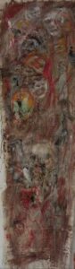 Canvas wall scarf 40 x 130 cm 2013 | Reinhard Stammer | reinhard-stammer.com