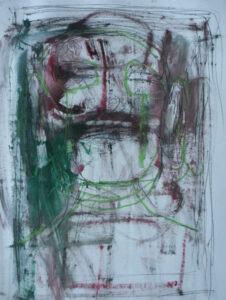 Lefthand painting 50 x 40 cm 2013 | Reinhard Stammer | reinhard-stammer.com