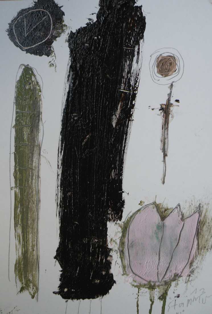 ...with a tulip 40 x 28 cm 2013 | Reinhard Stammer | reinhard-stammer.com