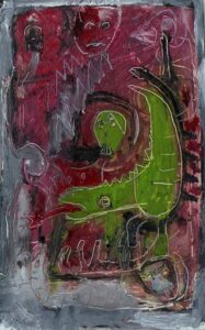 The little dragon 40 x 24 cm 2013 | Reinhard Stammer | reinhard-stammer.com