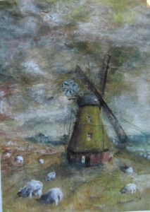 Windmill 50 x 40 cm 1998 | Reinhard Stammer | reinhard-stammer.com
