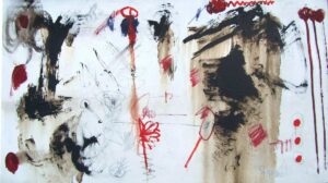 Days of anger 60 x 160 cm 2017 | Reinhard Stammer | reinhard-stammer.com