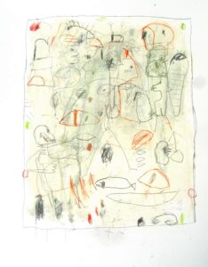 A drawing 100 x 70 cm on paper 2018 | Reinhard Stammer | reinhard-stammer.com