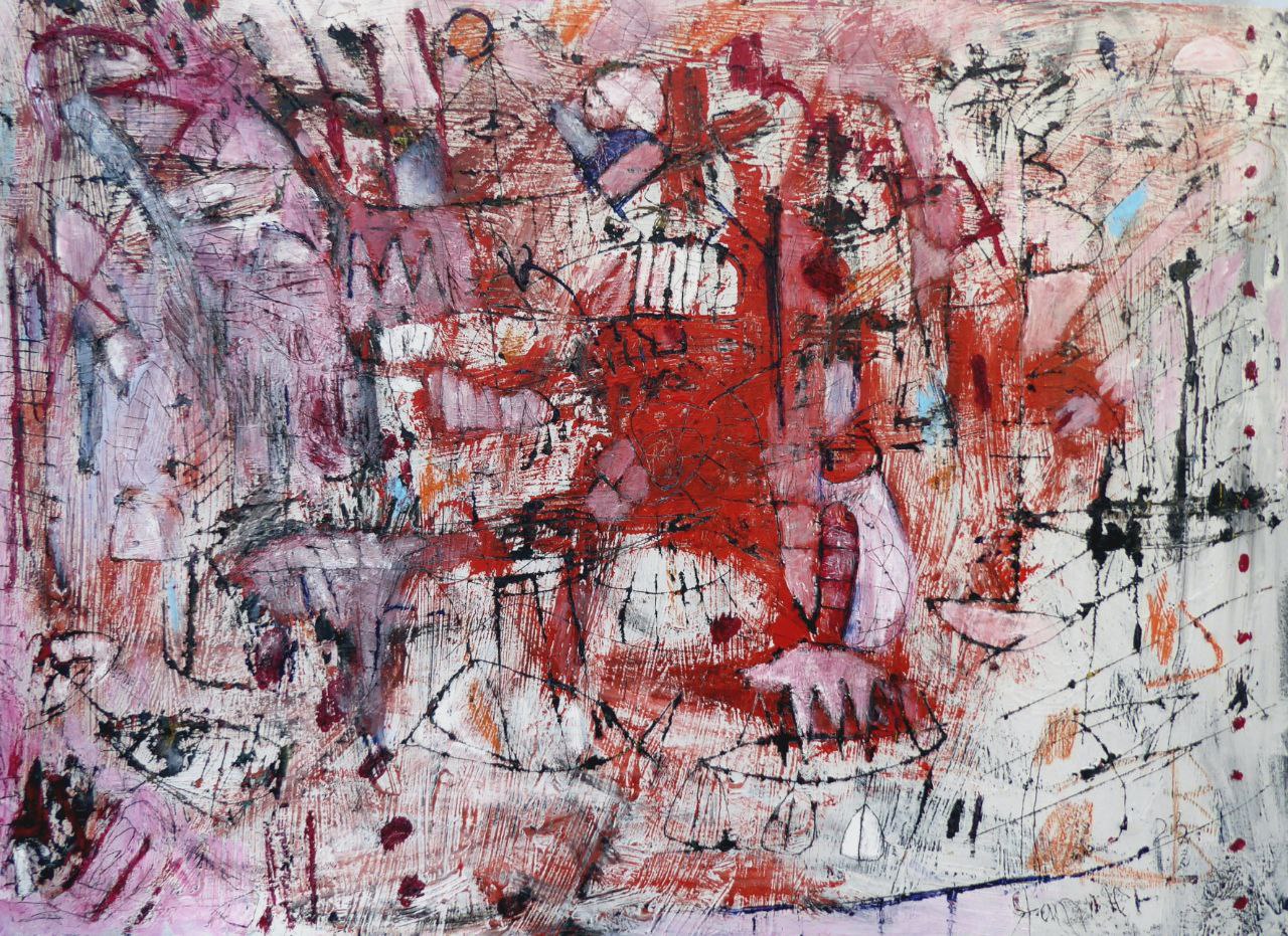 The order will return 110 x 150 cm 2023 | Reinhard Stammer | reinhard-stammer.com