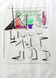 Drillinge 30 x 40 cm 1984 | Reinhard Stammer | reinhard-stammer.com