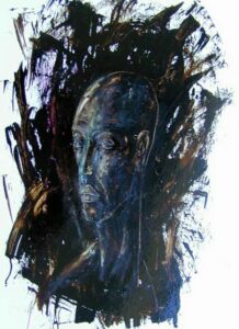 Portrait von Herrn Y 50 x 70 cm 2005 | Reinhard Stammer | reinhard-stammer.com