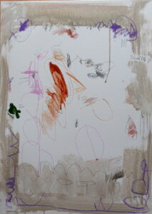 Something in the air 70 x 50 cm cm 2024 | Reinhard Stammer | reinhard-stammer.com